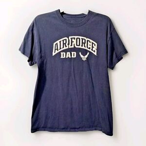 Air Force Dad Mens T shirt Medium Fathers Day Proud Papa Fast Shipping USA